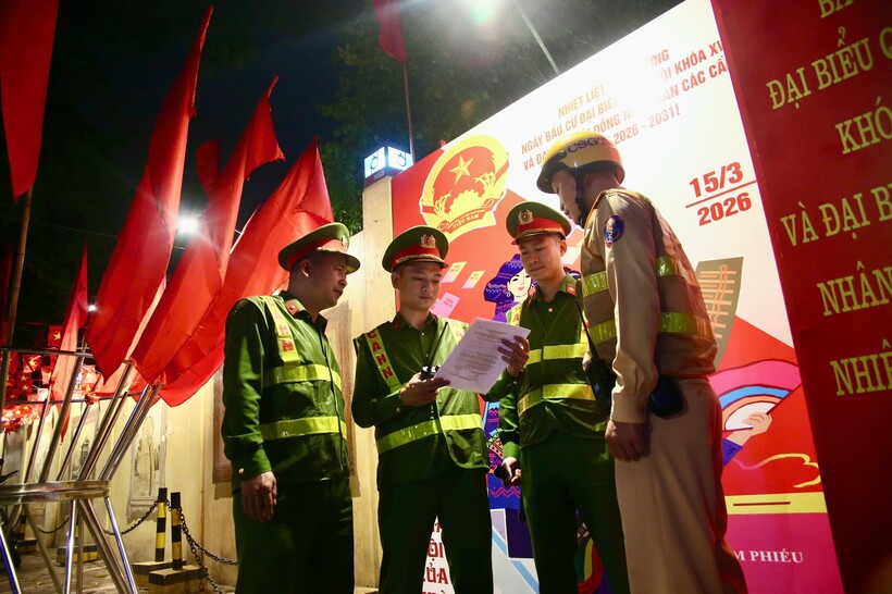 CBCS các đơn vị nêu cao tinh thần trách nhiệm, bảo đảm an ninh an toàn phục vụ ngày bầu cử.