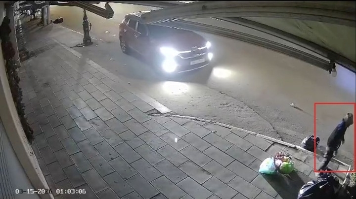 Ảnh hiện trường trước khi xảy ra vụ việc. Ảnh: VTC News