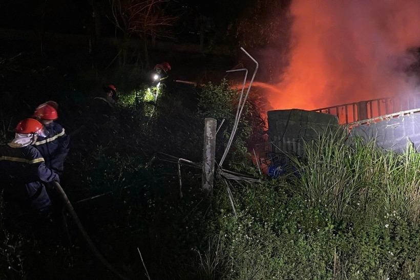 Hiện trường vụ việc. Ảnh: Dân trí