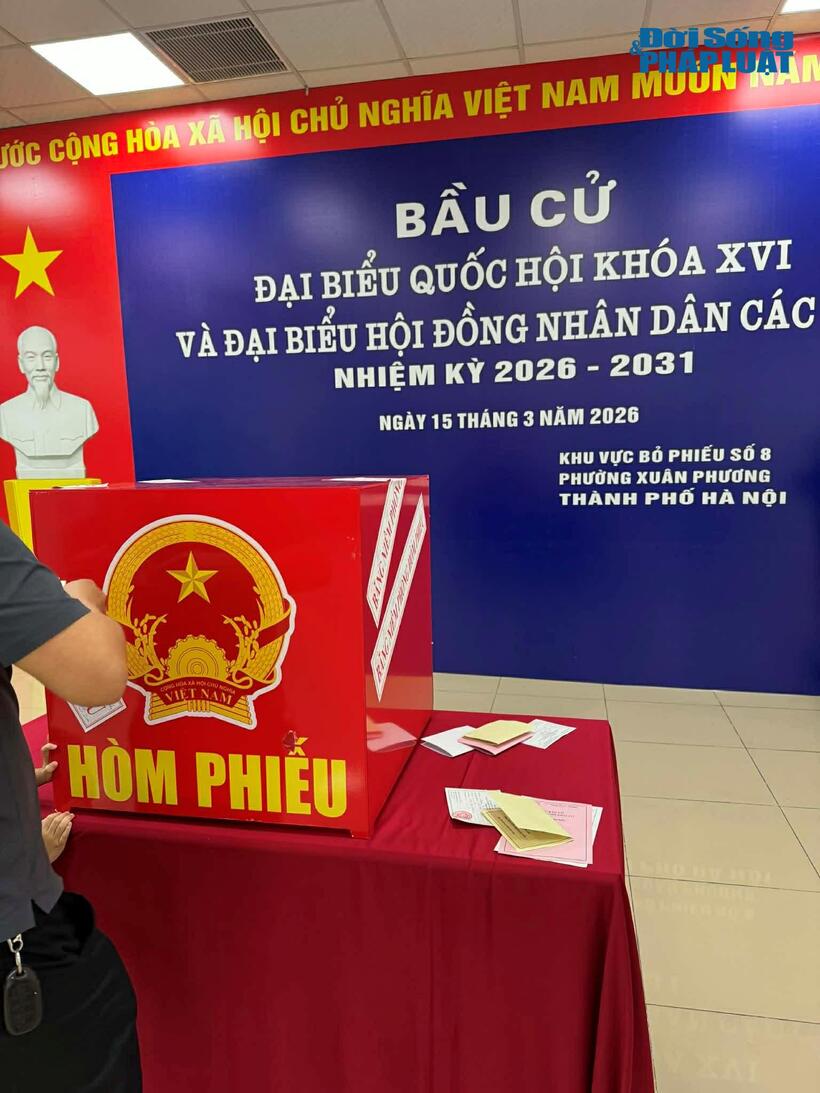 Công tác tổ chức tại các khu vực bỏ phiếu được chuẩn bị chu đáo