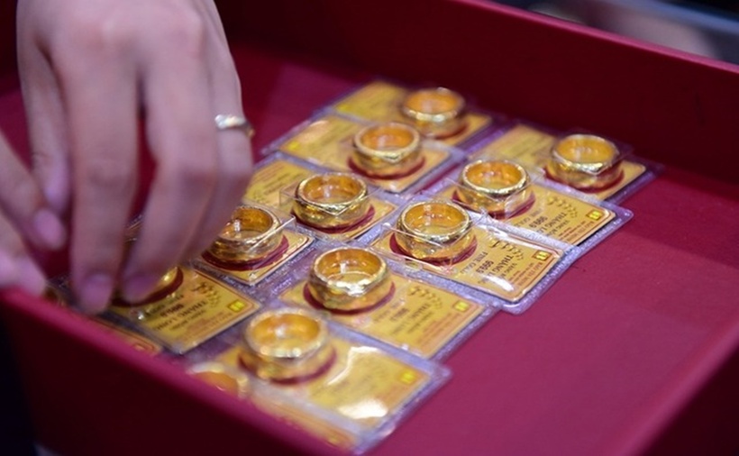 Vàng nhẫn trong nước "vượt mặt" vàng miếng. (Ảnh: Thanh niên)