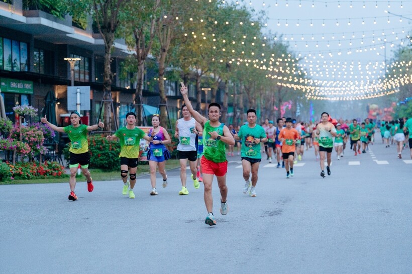 Khoảnh khắc chạy giữa thiên nhiên của các runner