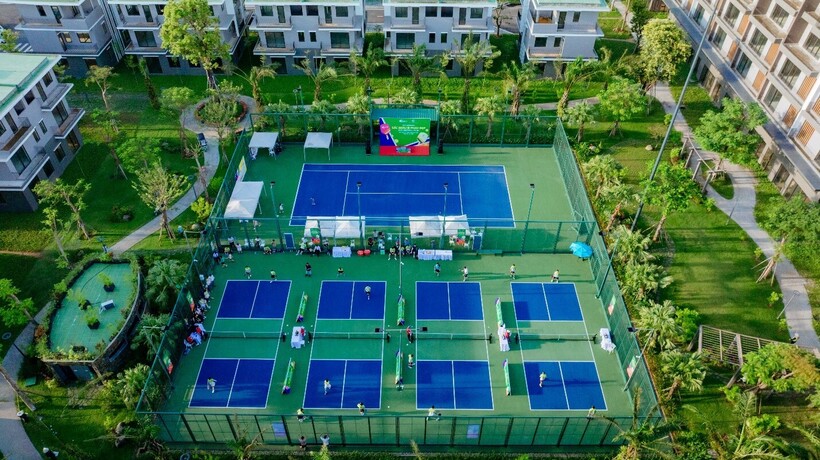 Eco Central Park với không gian kích thích cư dân vận động thể dục thể thao