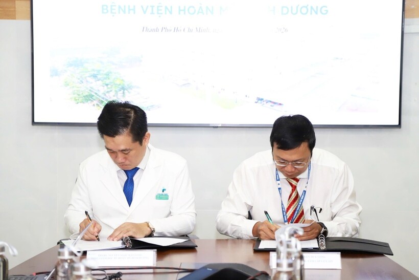Bệnh viện Hoàn Mỹ Bình Dương ký kết hợp tác với Trung tâm Cấp cứu 115 TP.HCM.