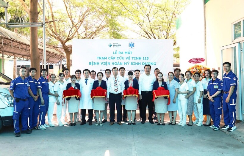 Trạm Cấp cứu Vệ tinh 115 là giải pháp thiết thực nhằm tăng khả năng tiếp cận dịch vụ cấp cứu kịp thời cho người dân. Ảnh: HM