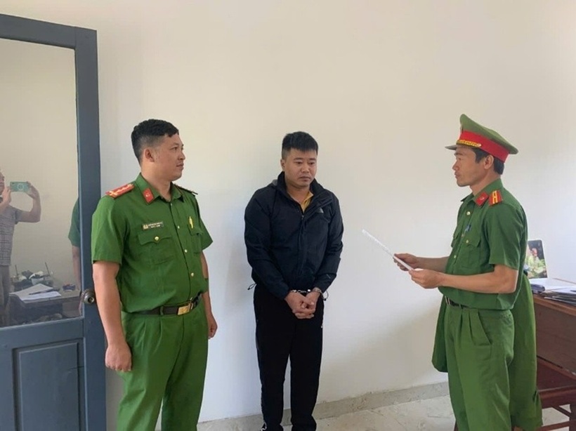 Cơ quan điều tra thi hành Lệnh bắt bị can để tạm giam đối với Nguyễn Thành Luân