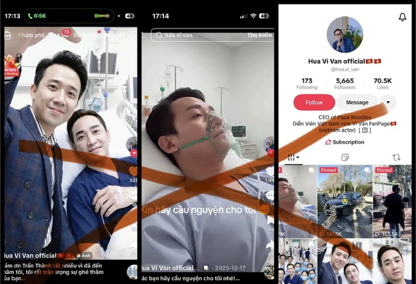 Hứa Vĩ Văn lên tiếng khi bị một fanpage mạo danh mình, trong đó chia sẻ những thông tin không đúng sự thật.