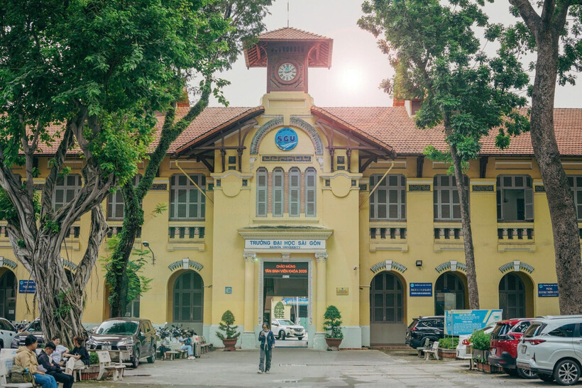 Trường ĐH Sài Gòn được tổ chức lại trên cơ sở sáp nhập Trường CĐ Sư phạm Bà Rịa - Vũng Tàu vào Trường ĐH Sài Gòn. Ảnh: Tiền Phong