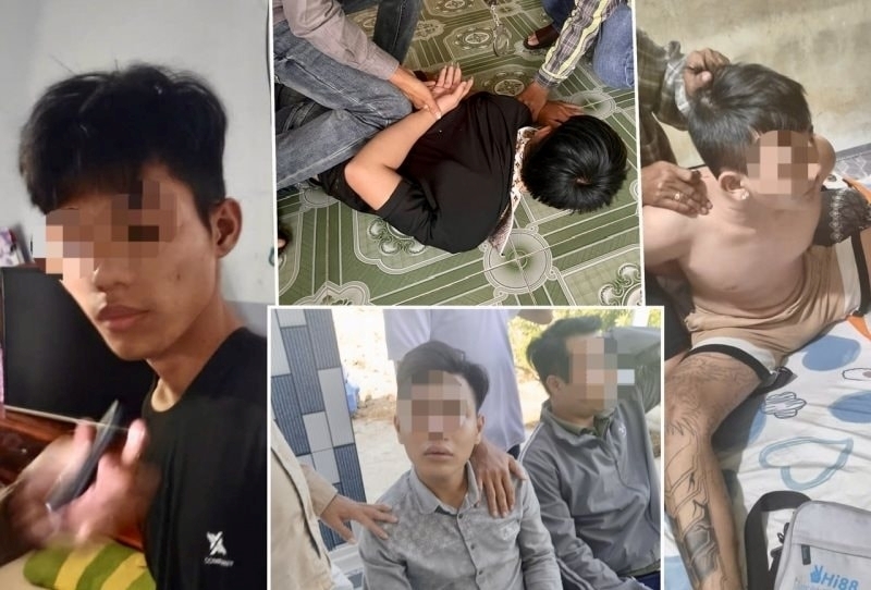 Các đối tượng gây ra nhiều vụ cướp. Ảnh: Công lý