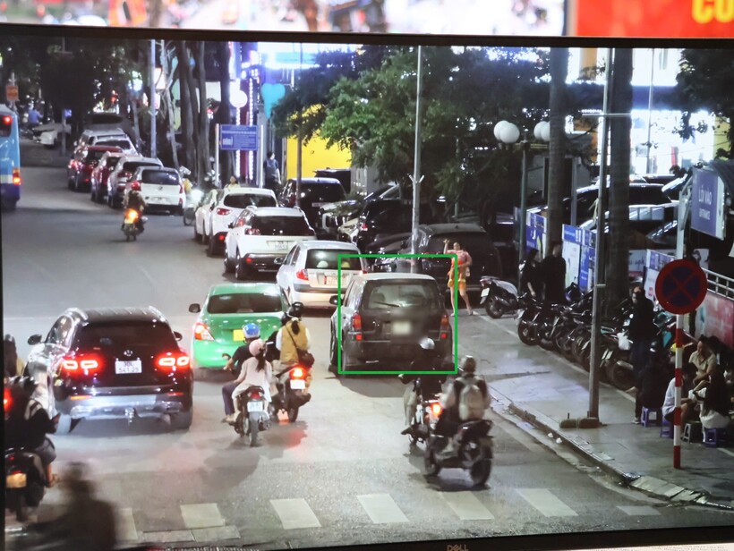 Các trường hợp dừng, đỗ sai quy định đều được ghi nhận, gửi thông báo đến chủ phương tiện.