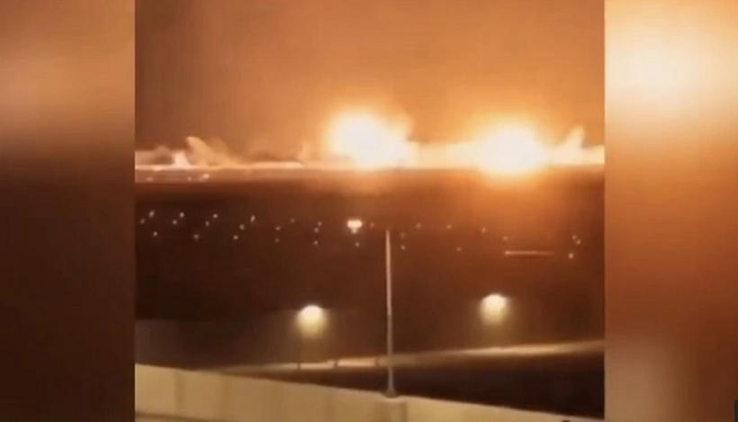 Iran đồng loạt tấn công nhiều mục tiêu. Ảnh: RT