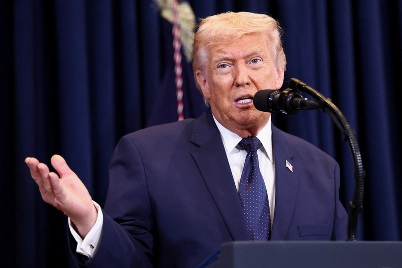 Tổng thống Mỹ Donald Trump. Ảnh: Reuters