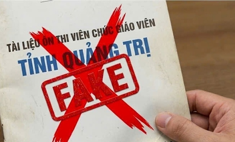 Sở GD&ĐT tỉnh Quảng Trị đề nghị công an vào cuộc xác minh, xử lý những trang mạng xã hội rao bán tài liệu ôn thi viên chức giáo dục giả. Ảnh minh họa: Tuổi trẻ Online