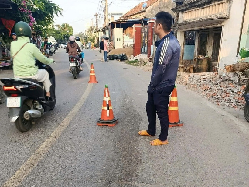 Hiện trường vụ tai nạn. Ảnh: Báo Gia Lai.