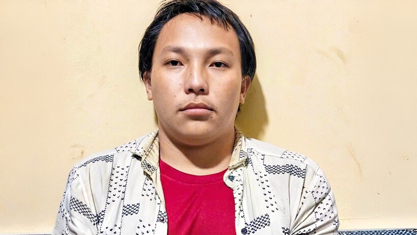 Đối tượng Trương Văn Vũ. Ảnh: PLO.