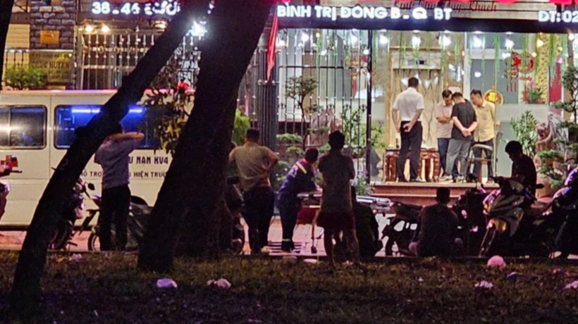 Nơi xảy ra sự việc. Ảnh: Tiền Phong.