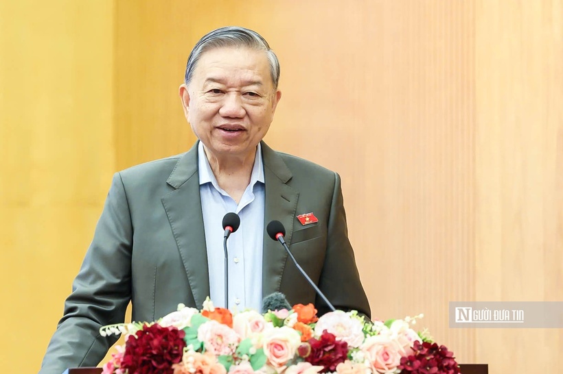 Tổng Bí thư Tô Lâm trúng cử ĐBQH khóa XVI với số phiếu cao (Ảnh: Hữu Thắng).