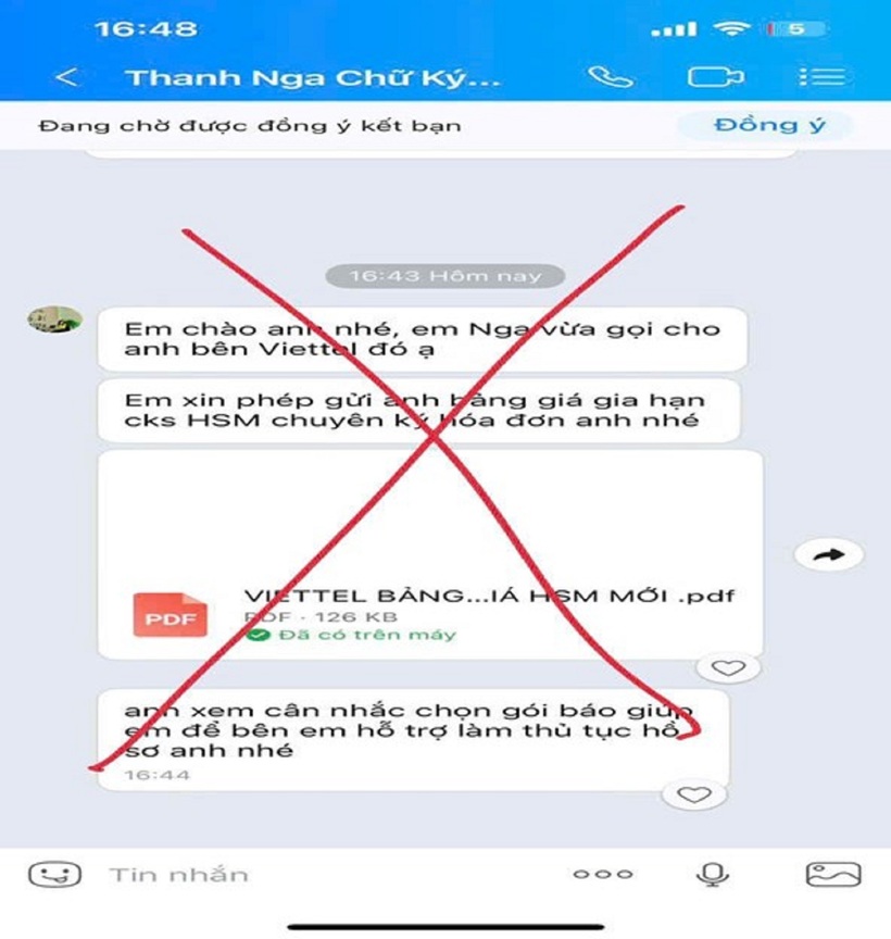 Công an cảnh báo thủ đoạn lừa đảo hợp đồng điện tử, chữ ký số giả - 1
