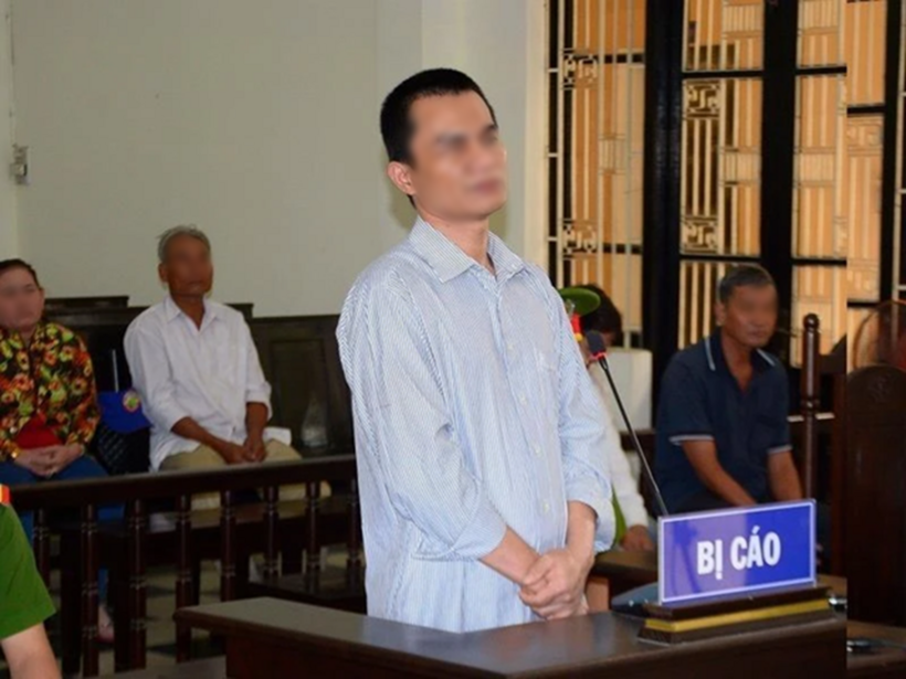 Kim Thành Hưng tại tòa. Ảnh: PLO