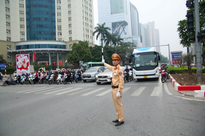 Các tuyến đường “Ba nhất” của Phòng CSGT&nbsp; phát huy hiệu quả trong bảo đảm TTATGT.