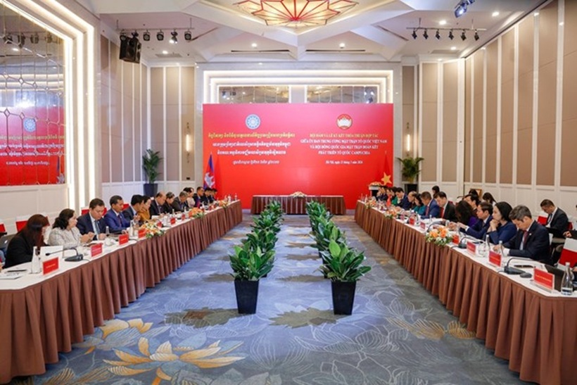 Quang cảnh hội đàm - Ảnh: VGP/Toàn Thắng