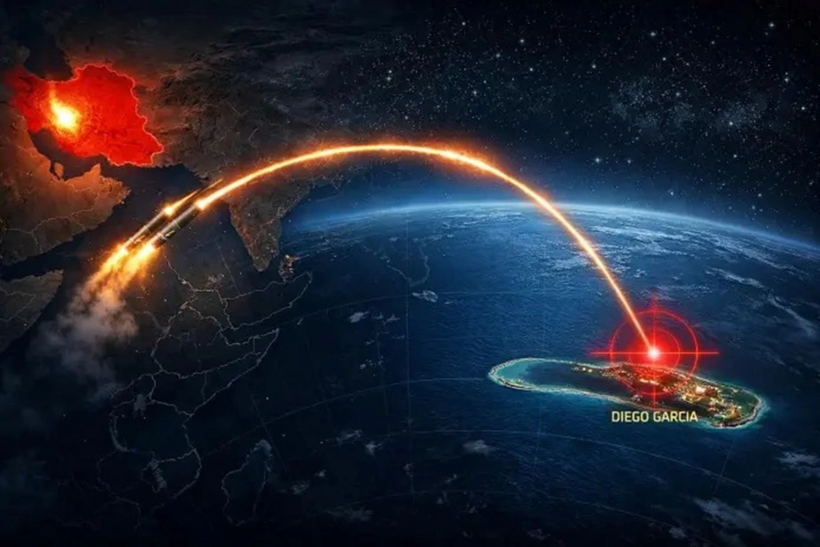 Loại tên lửa được Iran sử dụng được cho là phiên bản cải tiến của tên lửa đạn đạo R-27 thời Liên Xô. Ảnh minh hoạ