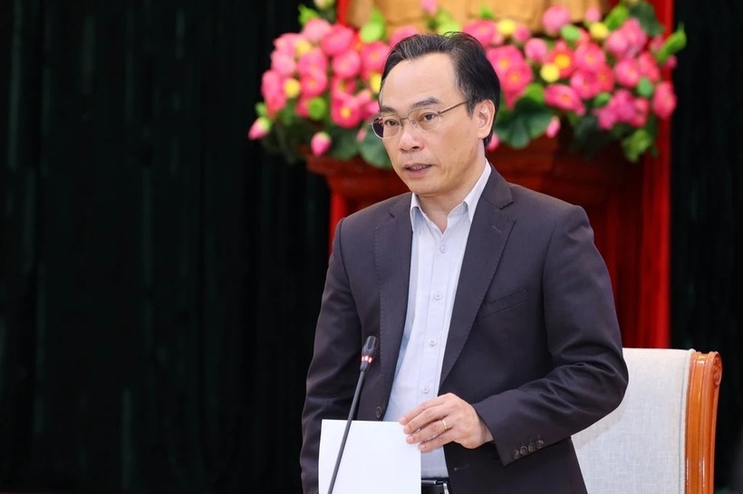 Quyền Bộ trưởng GD&ĐT Hoàng Minh Sơn. Ảnh:&nbsp;Bộ GD&ĐT.