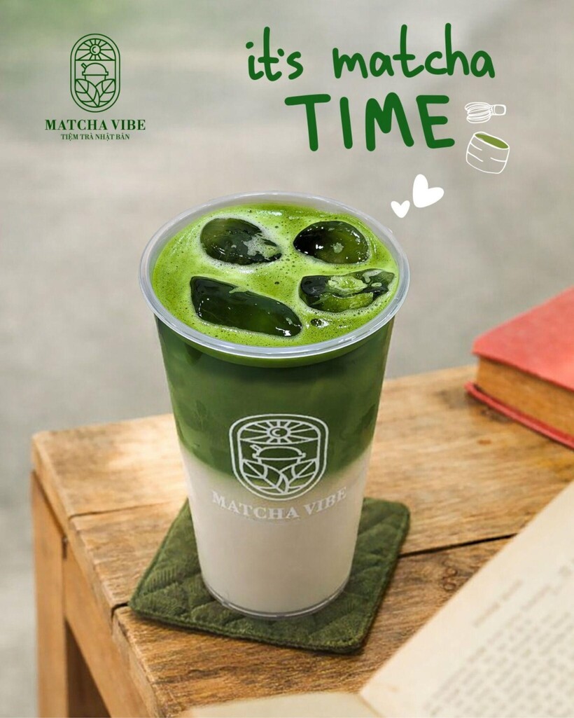 Cận cảnh sản phẩm Ly trà Matcha chuẩn Japan (Nhật Bản).