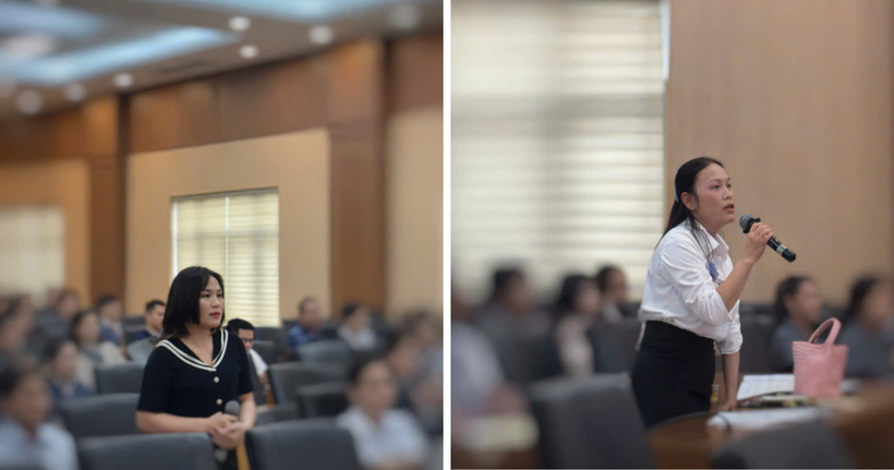 Một số đại biểu tham dự hội nghị.