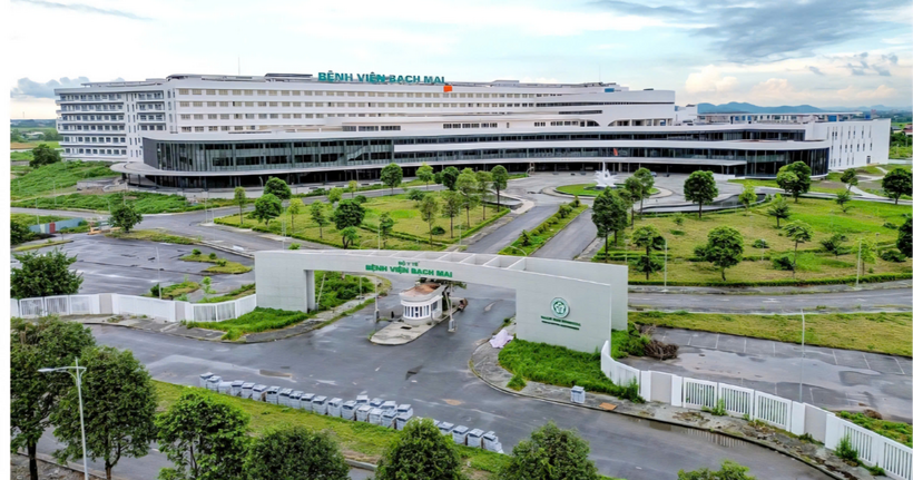 Bệnh viện Bạch Mai cơ sở 2. (Ảnh: BVBM)