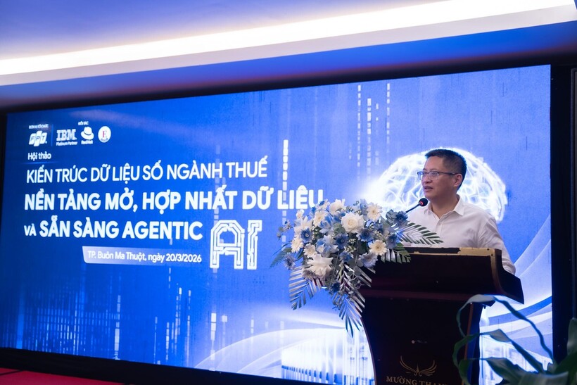 Ông Phạm Quang Toàn đại diện Cục Thuế chia sẻ về nhiệm vụ quan trọng của ngành Thuế trong thời gian tới