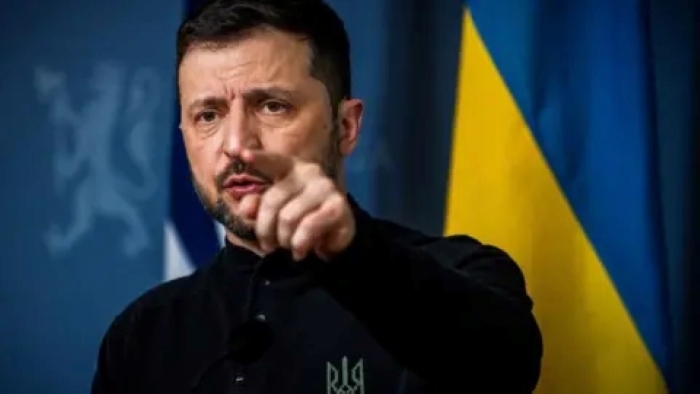 Tổng thống Ukraine Volodymyr Zelensky. Ảnh: Reuters