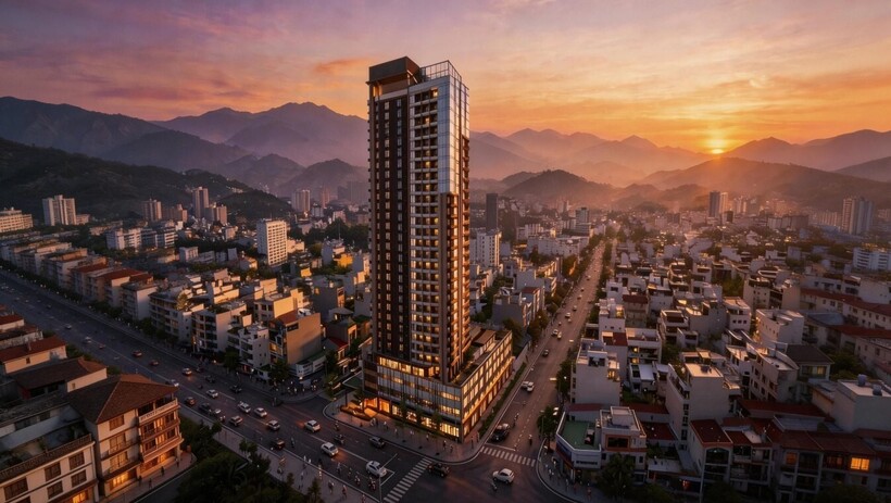 Apec Golden Palace Lạng Sơn được kỳ vọng sẽ góp phần tái cấu trúc không gian đô thị theo hướng tập trung và hiện đại hơn.