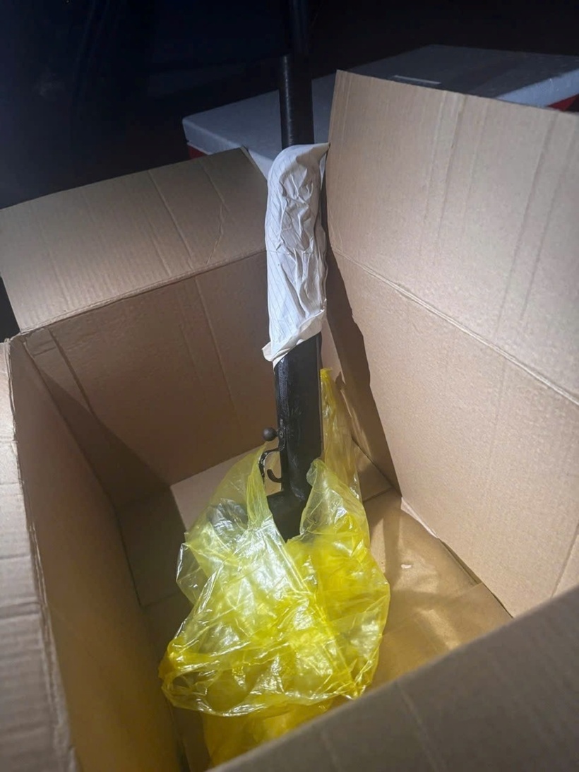 Tang vật vụ án.