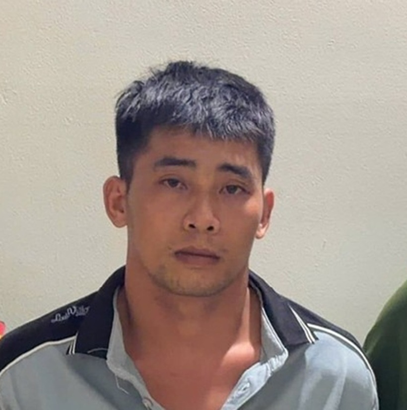 Đối tượng truy nã Nguyễn Thế Bình lúc bị bắt