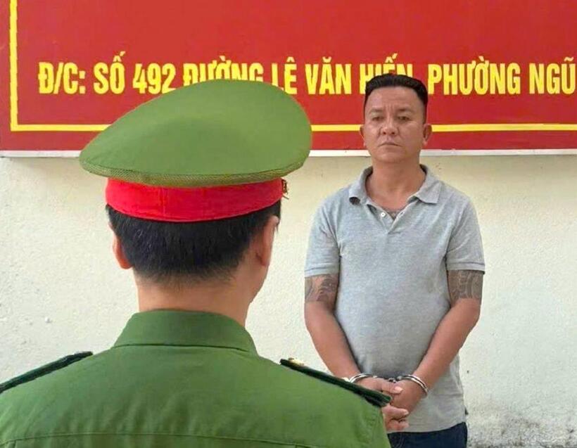 Đối tượng Đặng Phước Long. Ảnh: Báo Công an TP. Đà Nẵng