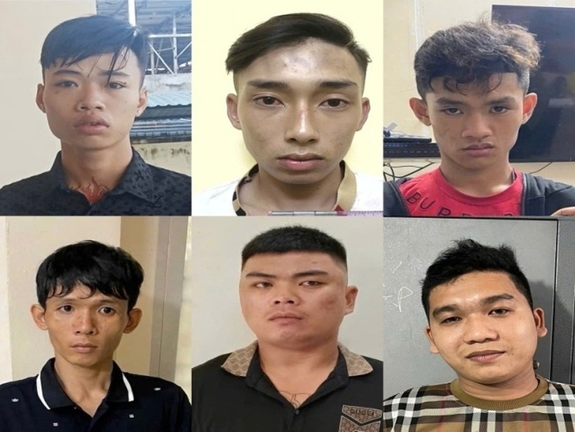 Các đối tượng bị bắt giữ. Ảnh: Dân trí