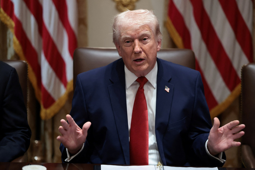 Tổng thống Mỹ Donald Trump. Ảnh: Reuters