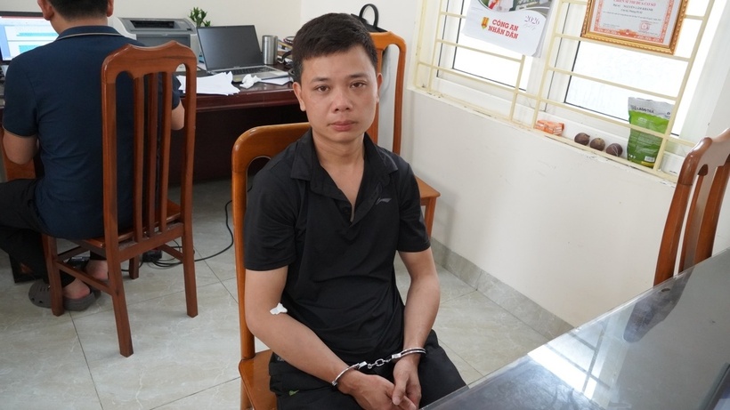 Nguyễn Ngọc Đạo tại cơ quan điều tra.