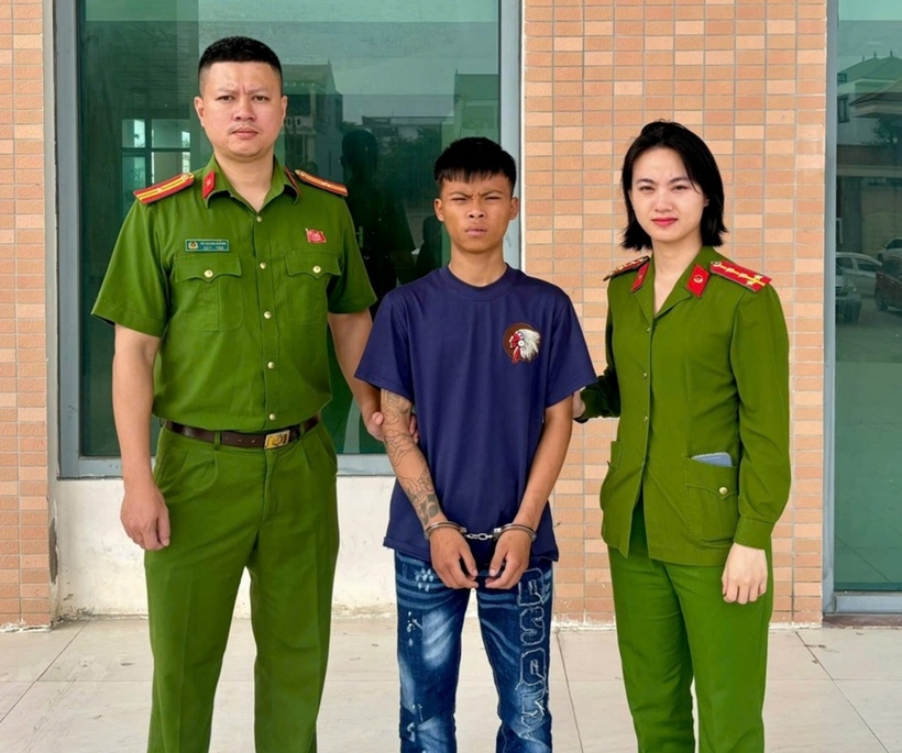 Đối tượng Vũ Hồ Anh Kiệt. (Ảnh: Công an tỉnh Nghệ An)