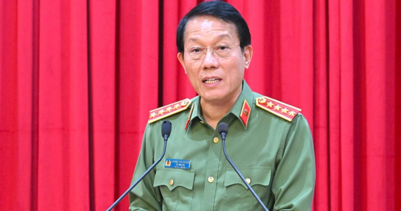 Đại tướng Lương Tam Quang, Bộ trưởng Bộ Công an (Ảnh: Bộ Công an).