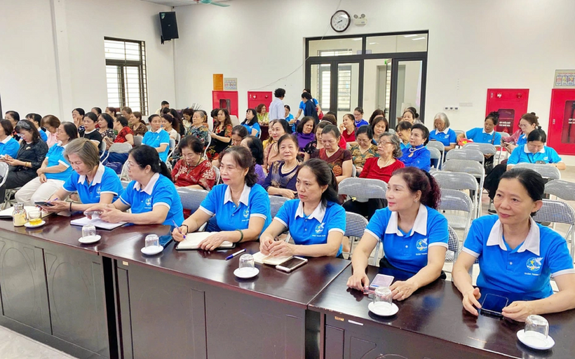 Hội nghị thu hút sự quan tâm của người dân trên địa bàn.