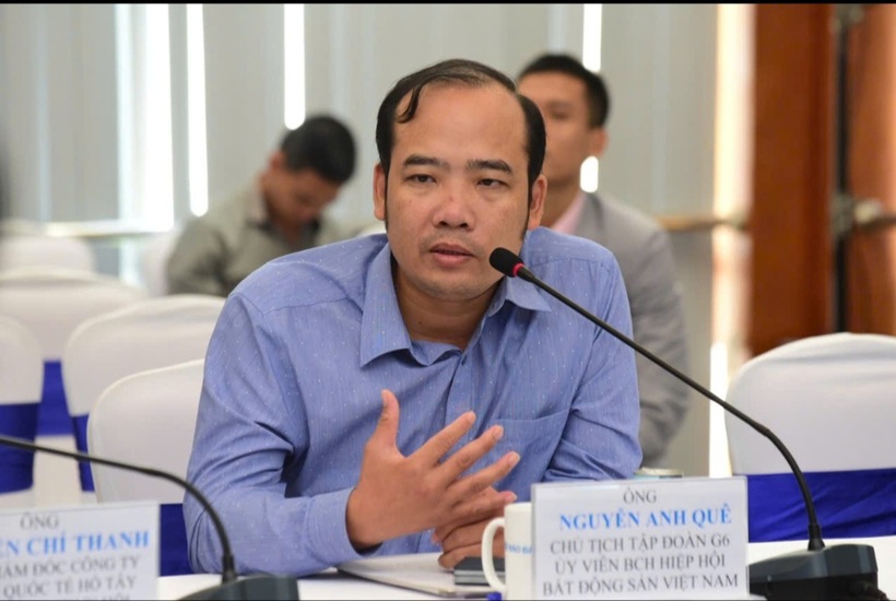 Ông Nguyễn Anh Quê, Ủy viên Ban Chấp hành Hiệp hội Bất động sản Việt Nam.