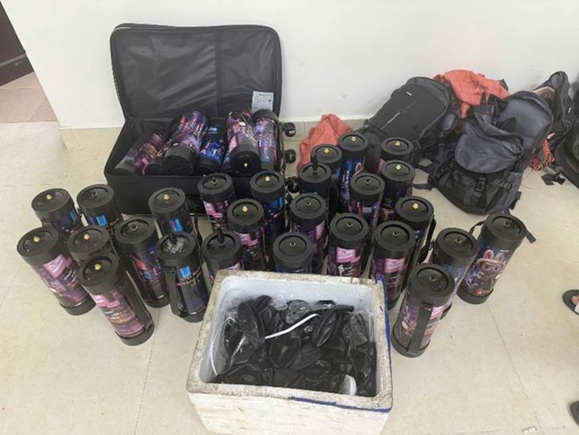 Tang vật cơ quan Công an thu giữ