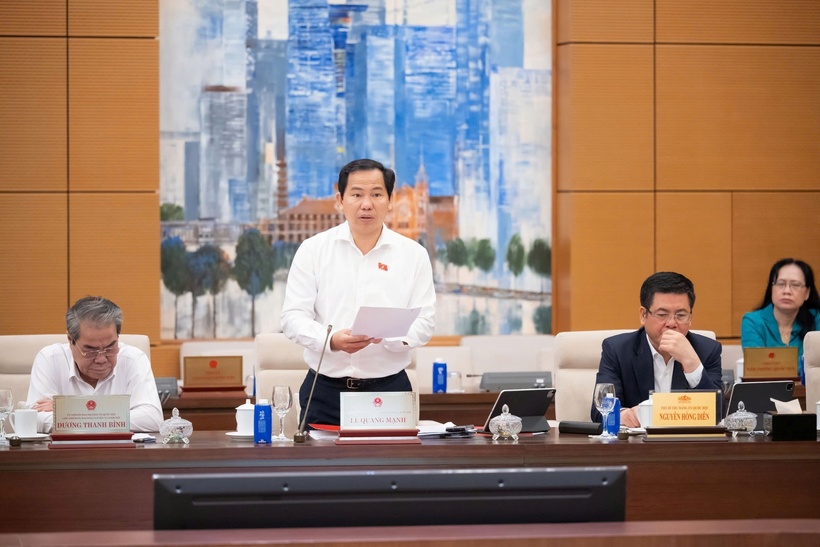 Tổng Thư ký Quốc hội, Chủ nhiệm Văn phòng Quốc hội Lê Quang Mạnh (Ảnh: Media Quốc hội).