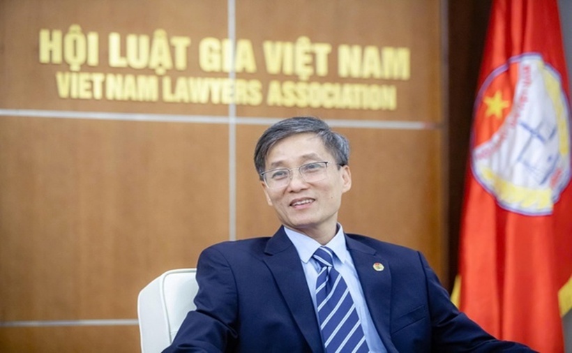 Ông Nguyễn Khánh Ngọc - Bí thư Đảng ủy, Chủ tịch Hội Luật gia Việt Nam.