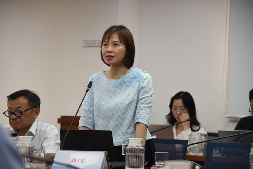 Bà Lê Hồng Nga, Phó giám đốc Trung tâm Kiểm soát Bệnh tật TP.HCM (HCDC).