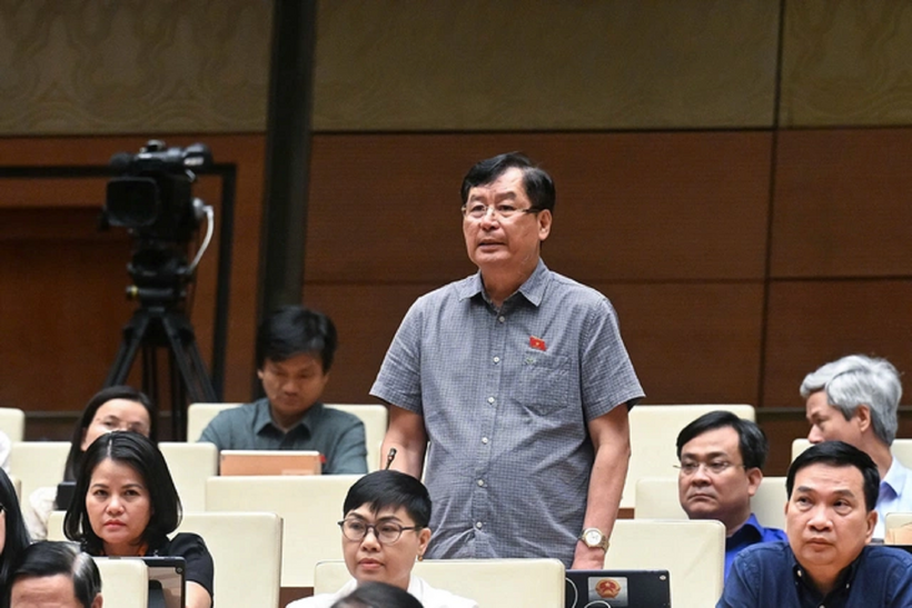 ĐBQH Trần Công Phàn tham gia góp ý kiến về dự thảo Nghị quyết của Quốc hội về việc thí điểm Viện kiểm sát nhân dân khởi kiện vụ án dân sự để bảo vệ quyền dân sự của các chủ thể là nhóm dễ bị tổn thương hoặc bảo vệ lợi ích công tại Kỳ họp thứ 9, Quốc hội khoá XV.