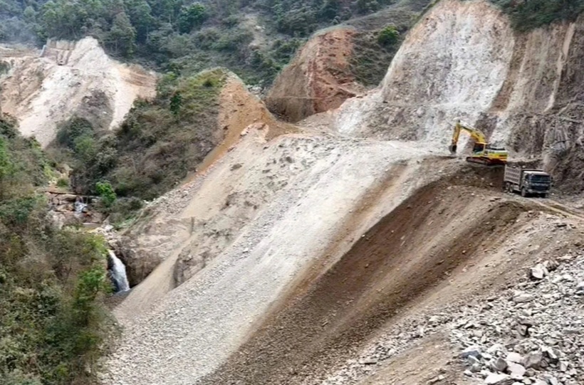 Khu vực hiện trường vụ việc. Ảnh: Dân Trí.