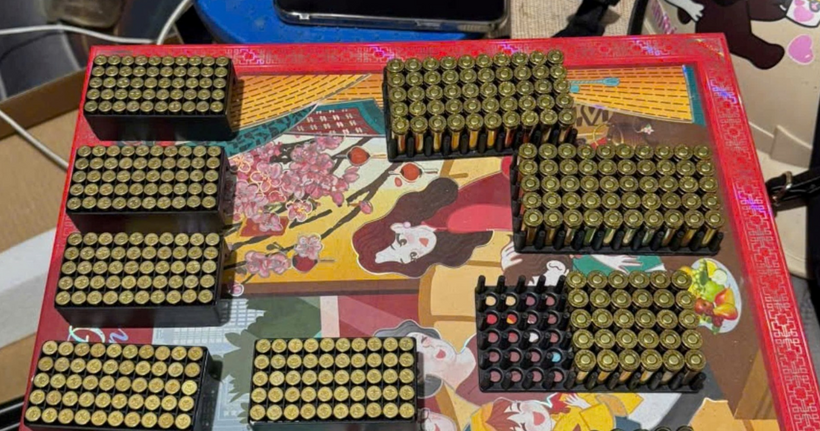 Tang vật vụ án.